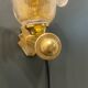 Venetian Murano Glass Brass Sconces Set of 2 1960’s