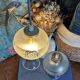Transparent vintage portable lamp