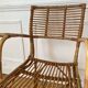 Vintage rattan armchair