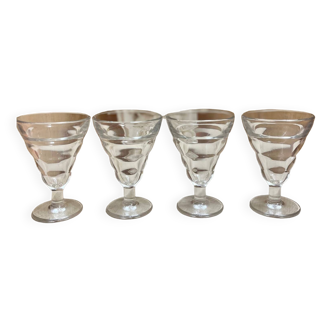 Vintage bistro glasses