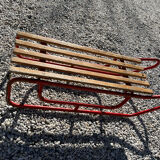 Vintage sledding