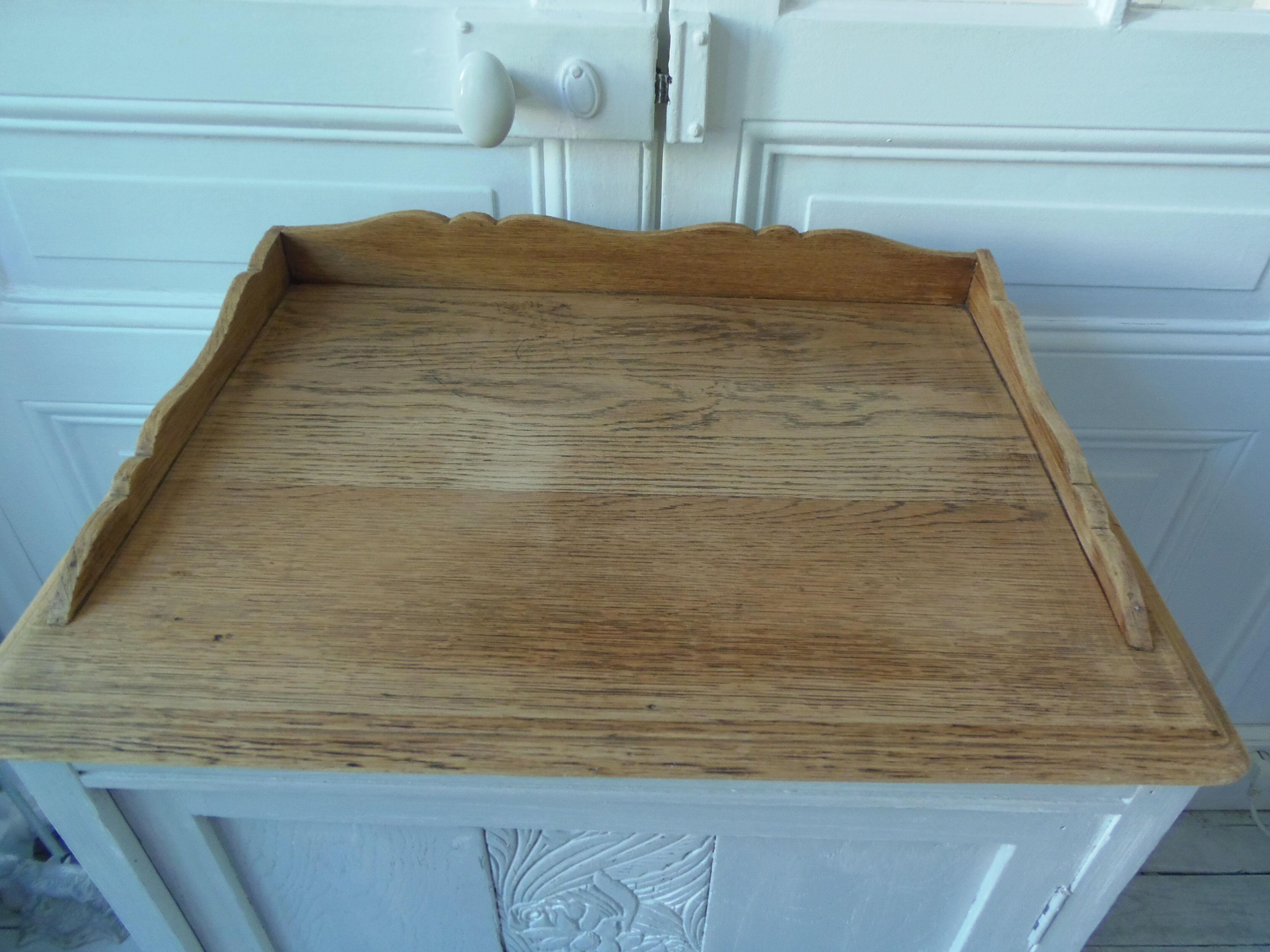 Art Deco confectioner's furniture patinated grey