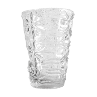 Thick glass vase