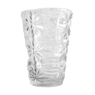 Vase verre épais
