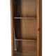 Vitrine murale artisanale en bois vintage