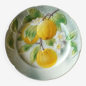 St Clément Apple Barbotine Plate Ø21.5cm