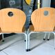 Chaise enfant bois et metal