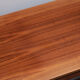 1970s space age coffeetable in walnut and metal