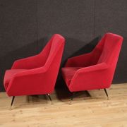 Paire de fauteuils italiens des années 60