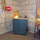 Vintage Parisian buffet
