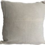 Housse de coussin ethnique en laine brodé à la main 40x40 cm