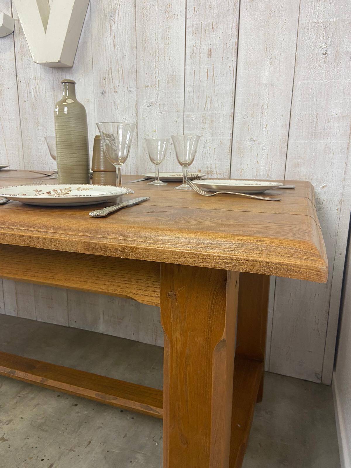 Table de ferme 290x90cm