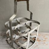 Zinc bottle basket