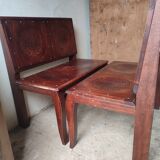 Paire de bancs