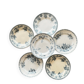 6 ironstone plates