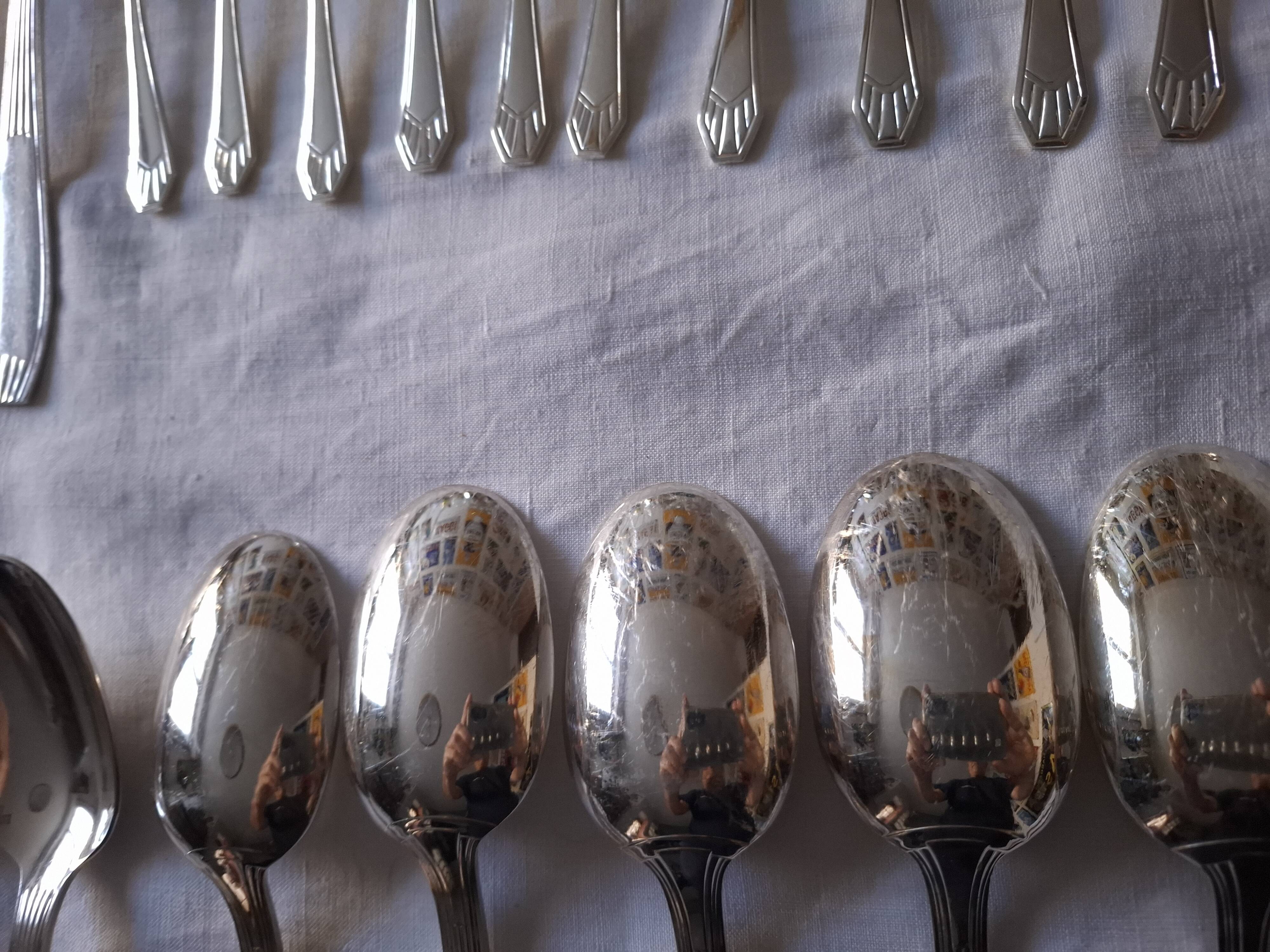 Alfemide christofle 49-piece cutlery set