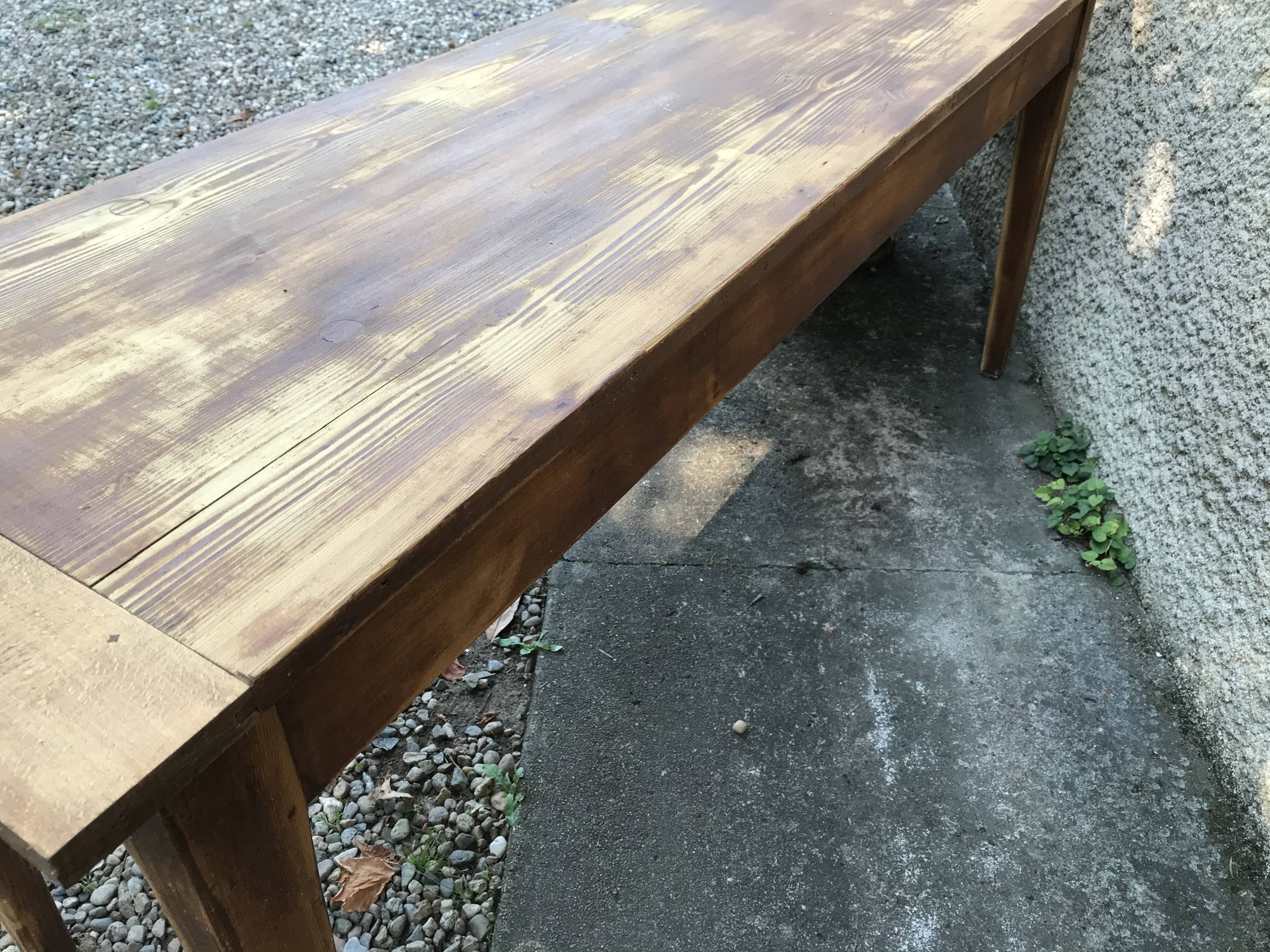 Vintage bistro table
