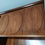 Vintage bookcase jacques hauville