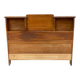 Wooden headboard with storage niches 135cm