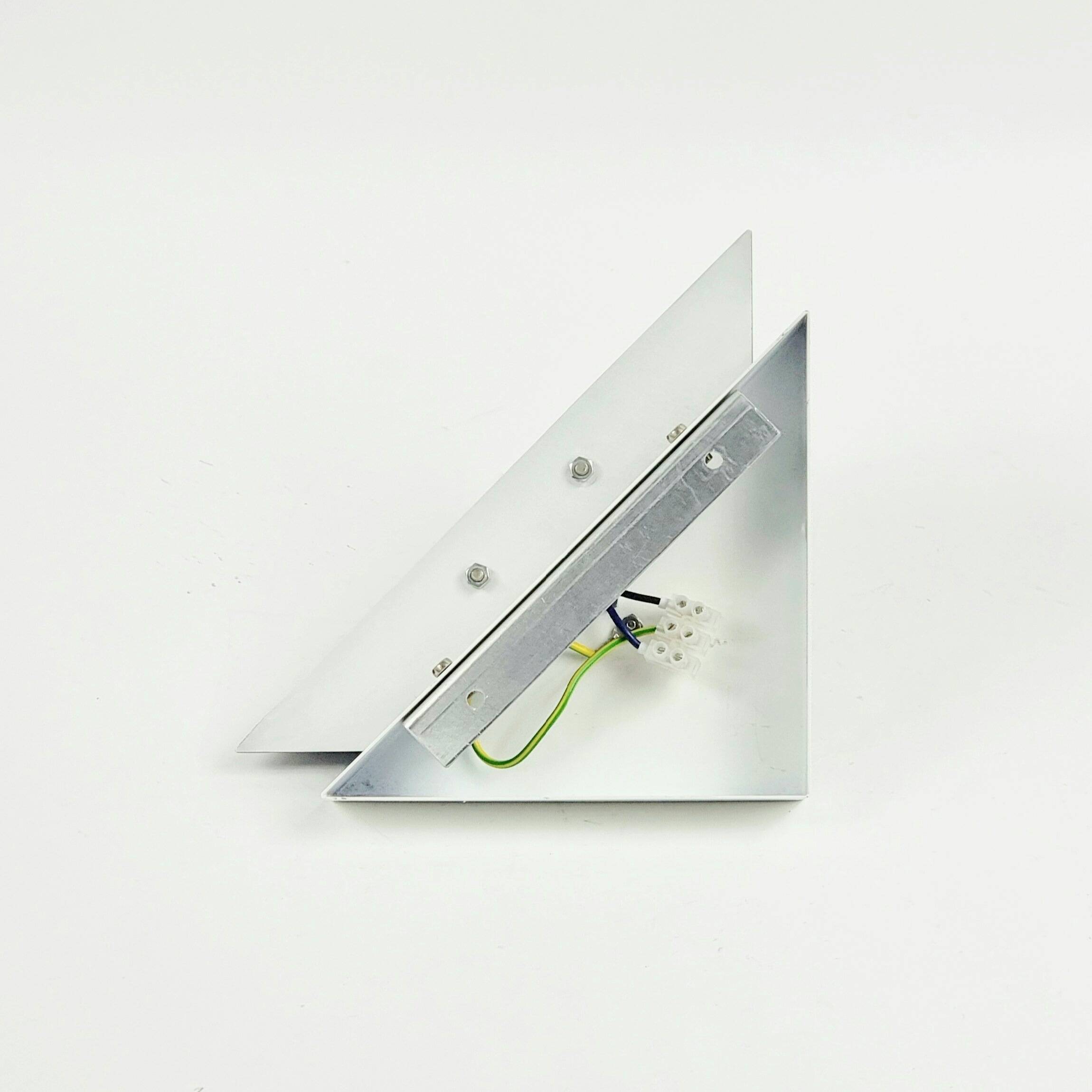 Mid Century Triangular Wall Light by J.T. Kalmar, Austria, 1960s/1970s