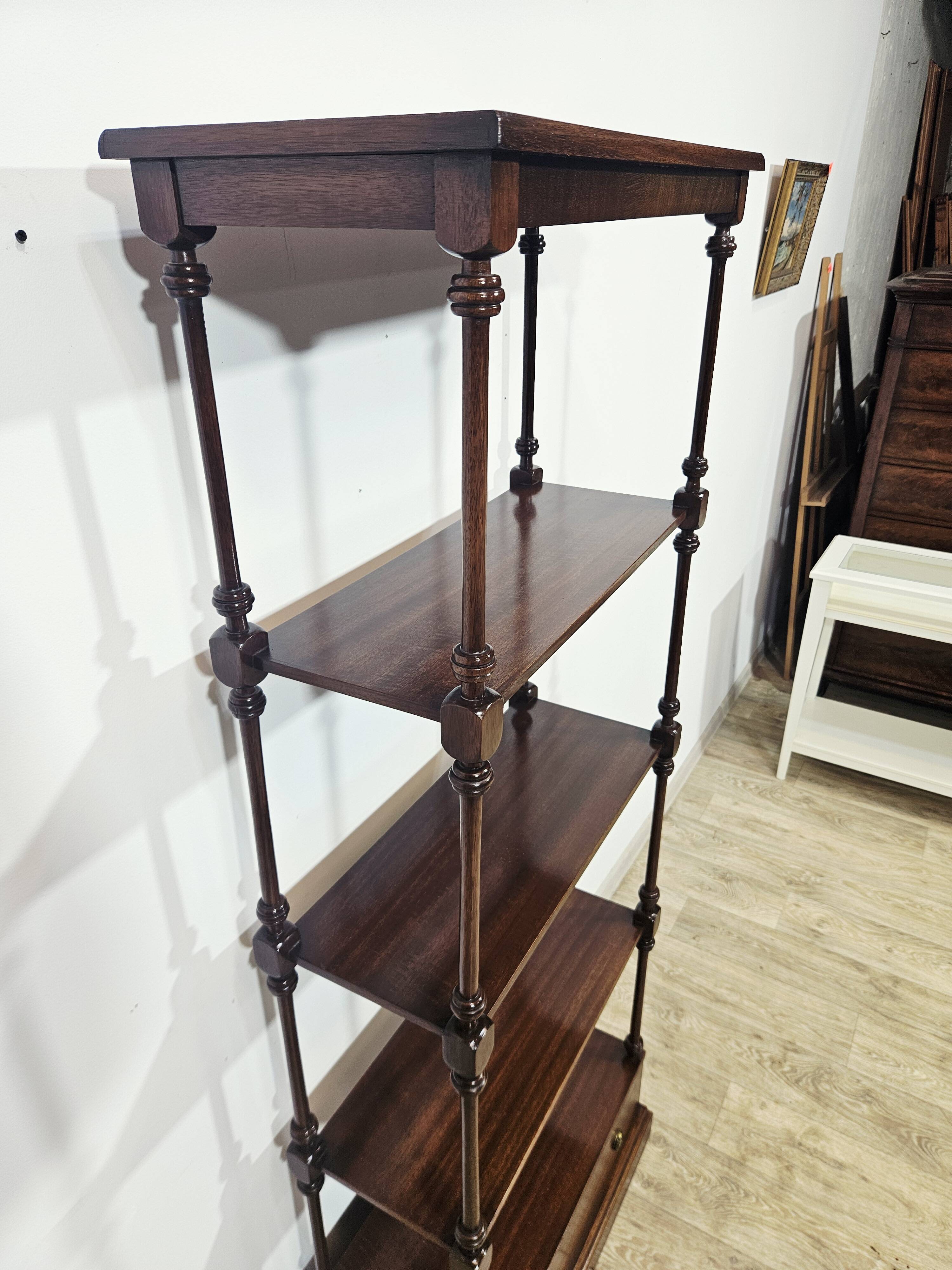 Stylish mahogany shelf/England/mid. 20th century/Classic/Unique