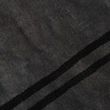 2x8 Green & Black One-of-a-Kind Vintage Kilim Runner, 67x247 Cm