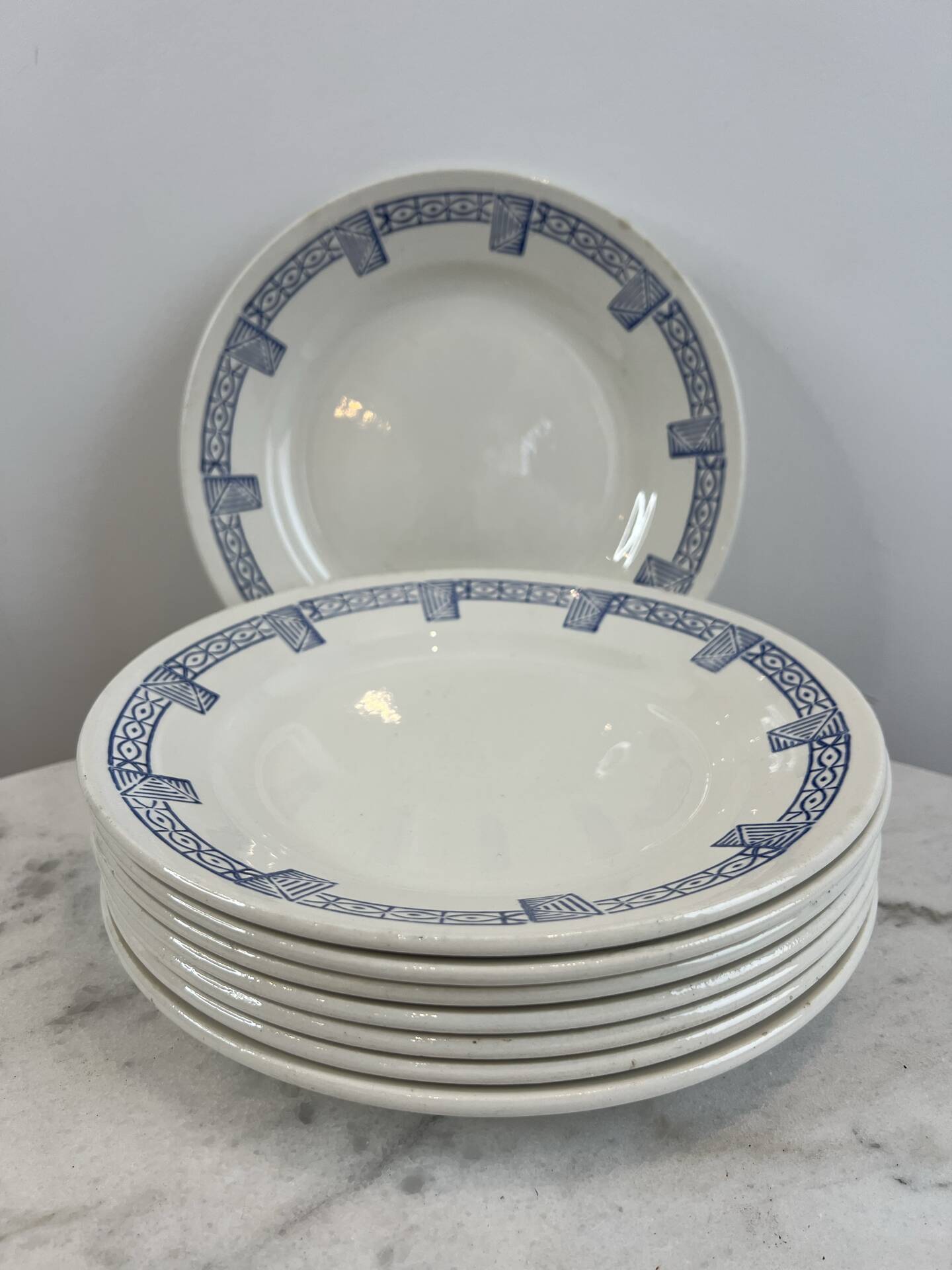 Gien collection Lorris - set of 8 dinner plates