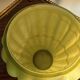 Rare Art Deco Petit Opaline Glass Vase in Green with Serpent 1930