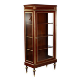 1800s Classicism Narrow Display Cabinet
