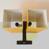 Pair of 60s minimalistic wall lights.