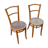 Pair of Bistrot Chairs 1900