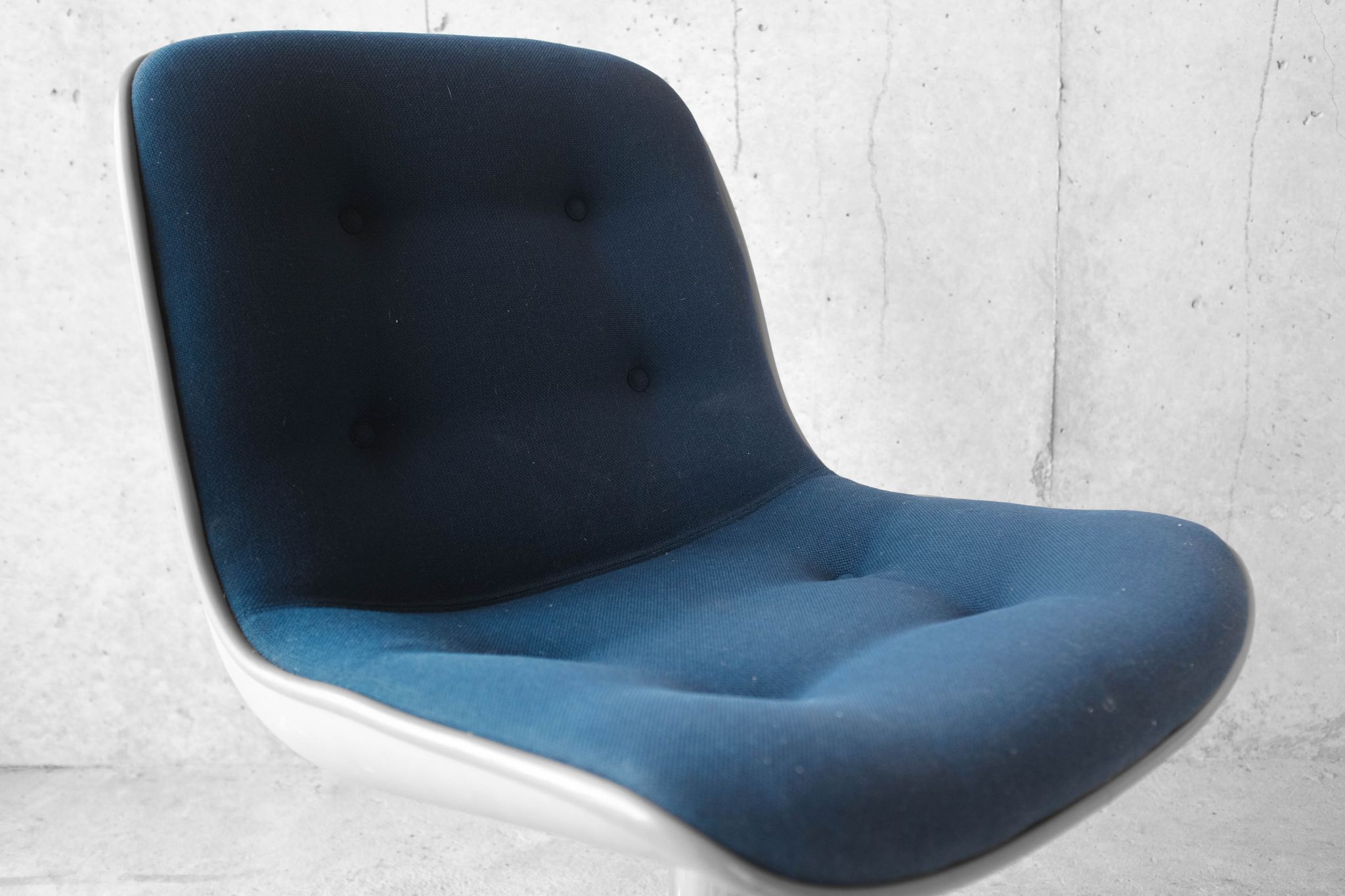 Pair of chairs of Randall Buck for Steelcase Strafor - 1970
