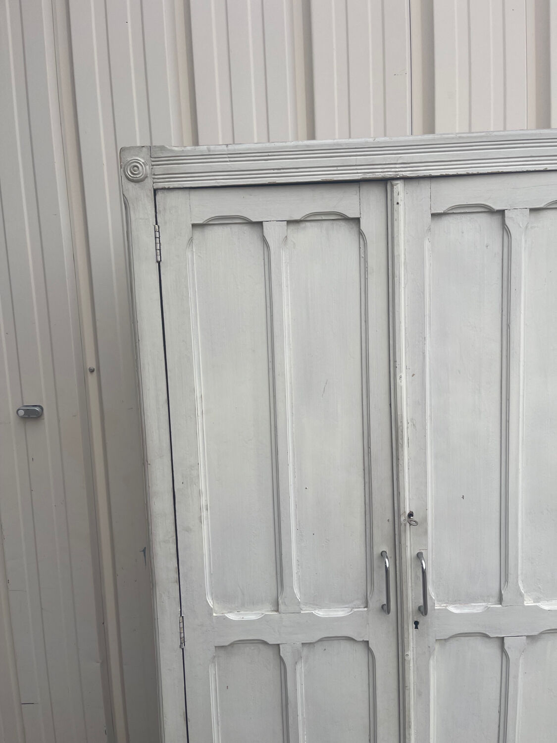 White Parisian wardrobe