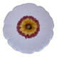 Assiette fleur en céramique de Vallauris