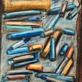 Pastel illustration