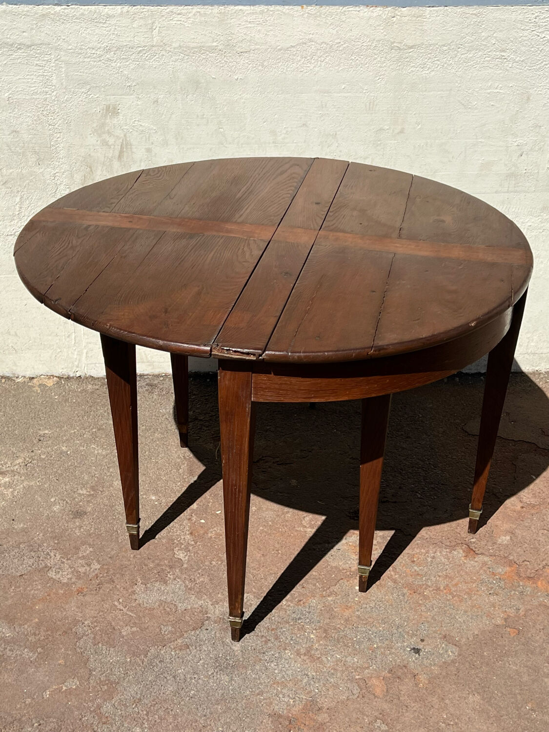 Table demi lune