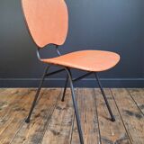 Trio of vintage chairs, antique designer seating furniture