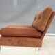 Lounge armchair 1970 corduroy "Pierre Richard"