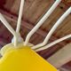 Vintage 3-light pendant light by Le Dauphin circa 1980s