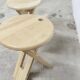 Pair of folding stools designed by Adrian Reed made in the years
