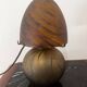 Mushroom lamp glass paste