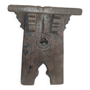 tabouret britaliste monastique - massif