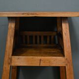 Walnut Sculptor's Stand – 19th Century