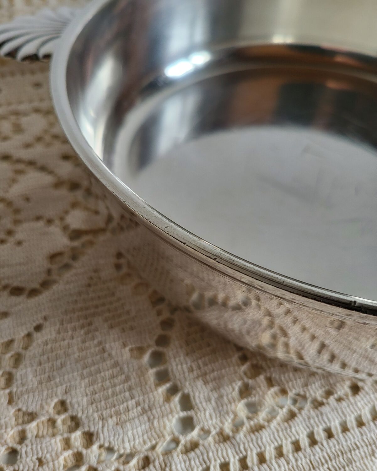 Silver-plated dish Meurgey Paris