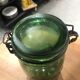 Jar L'Idéal old dark green