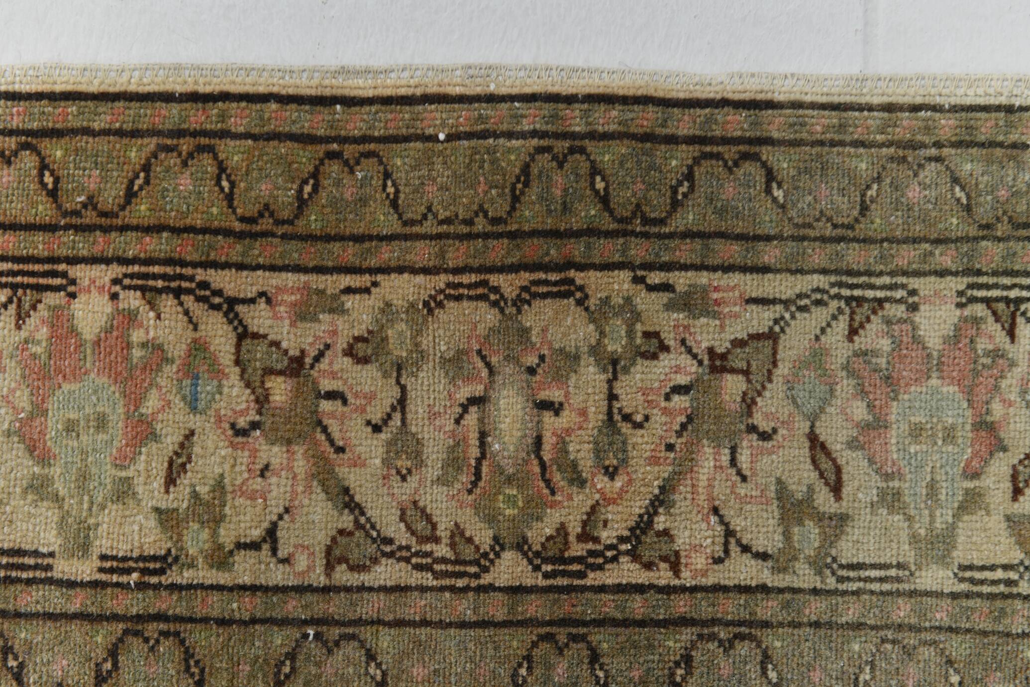 5x7 Brown & Cream Classic Vintage Rug, 150x217Cm SK23625