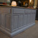 Countertop in gray patinated fir 1960