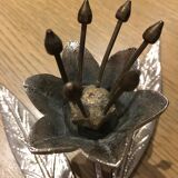 Vintage flower ashtray