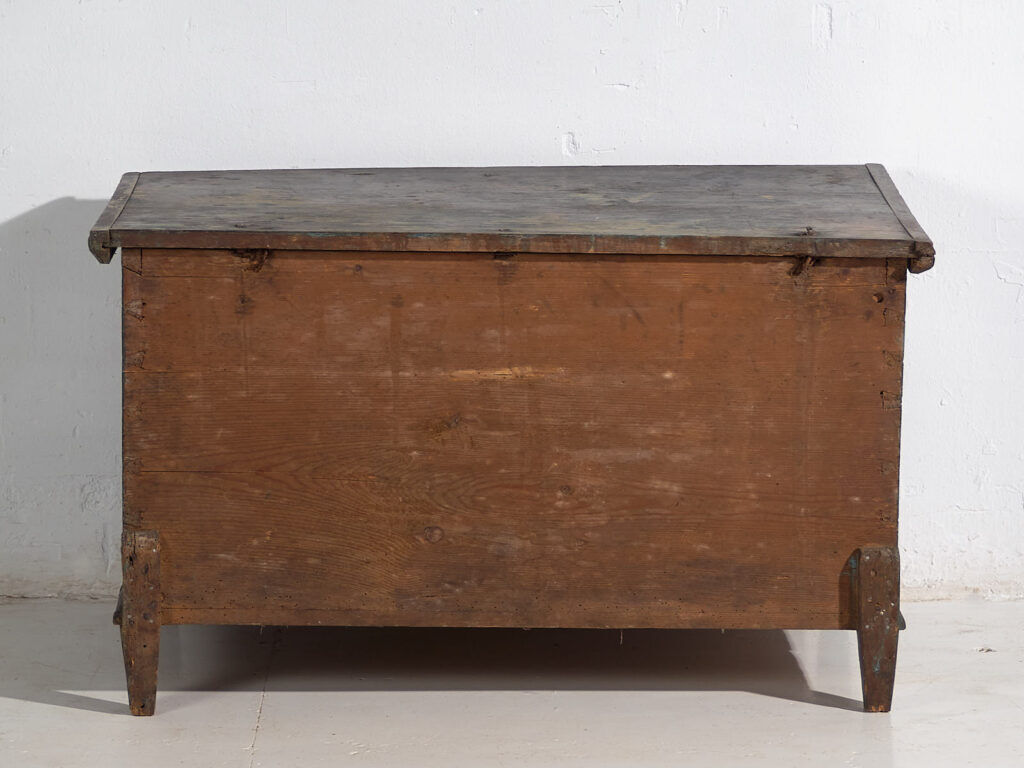 Old hand-painted mallet – Central Europe (circa 1850)