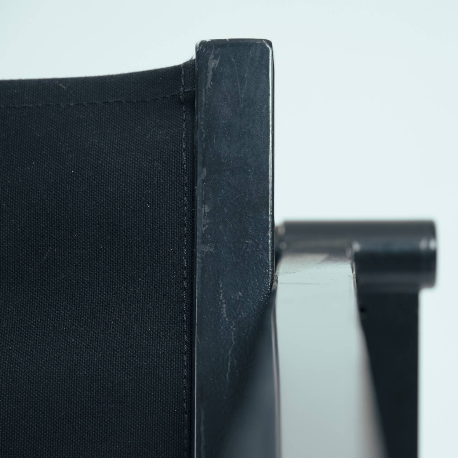 Radboud van Beekum black postmodern cube chair fm62, The Netherlands, 1981